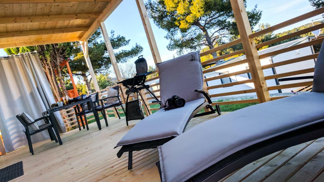 Adrijela Mobile Home Jezera Exteriér fotografie